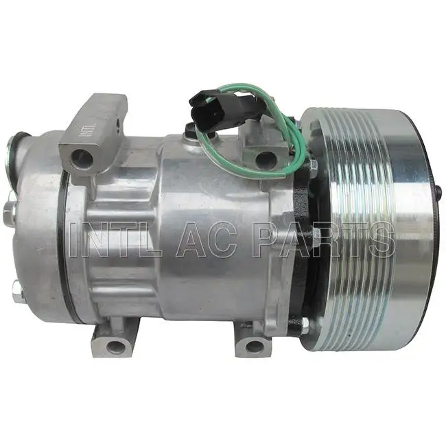 

183-5106 1835106 4840 4302 Sanden 7H15 7S15 709 SD709 SD7H15 автоматический компрессор переменного тока для Caterpillar 8 шт. 152 мм 24 В