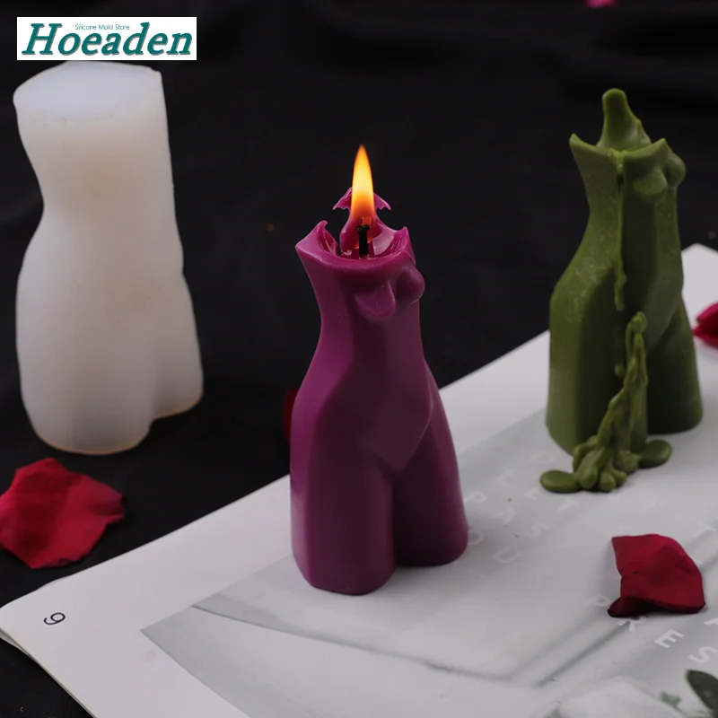

Art Body Silicone Candle Mold DIY Aromatherapy Candle Art Body Silicone Mold Candle Making Supplies Handmade Scented Soap Mold