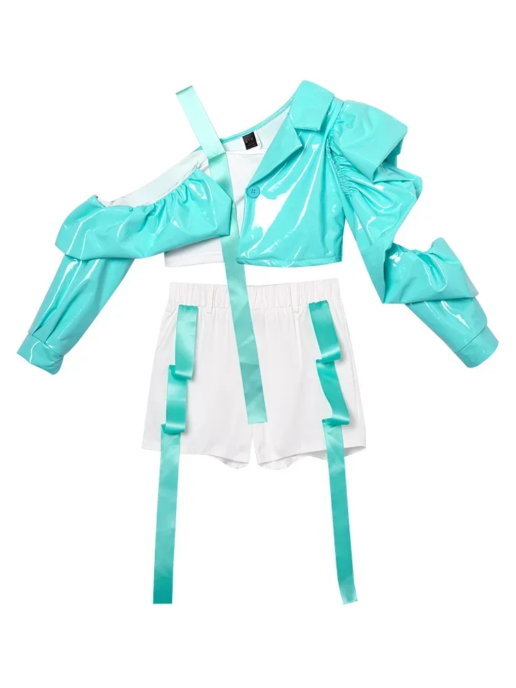 Модель для подиума девочек детская крутая одежда осенне-зимняя одежда-BC K-PoP