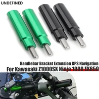 handlebar bracket extension gps navigation for kawasaki ninja 650 1000 z1000sx 2011 2019 gtr1400 ninjah2sx ninja1000 motorcycle