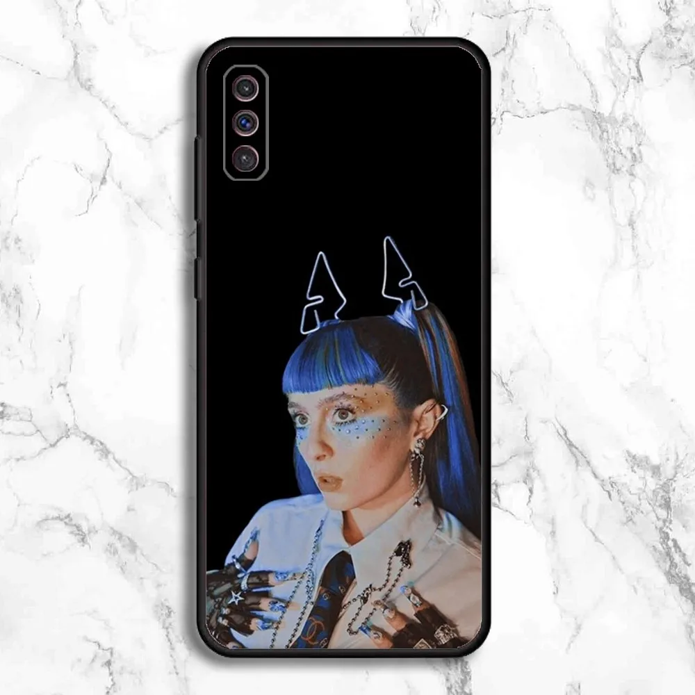 Чехол для телефона Singer A-Ashnikko Samsung Galaxy A13 A21s A22 A31 A32 A52 A53 A71 A80 A91 мягкий черный чехол