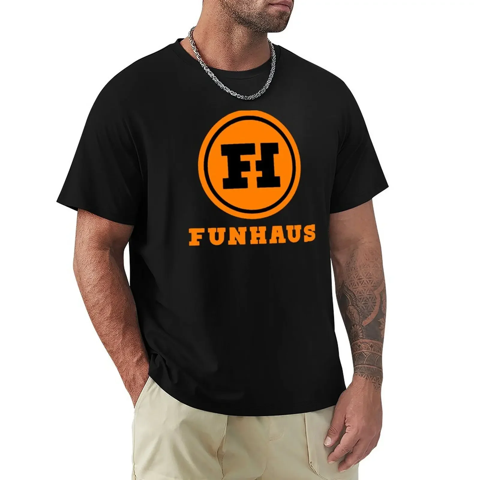 Футболка Funhaus Merch для мальчика одежда в стиле хиппи милая футболки с аниме мужские