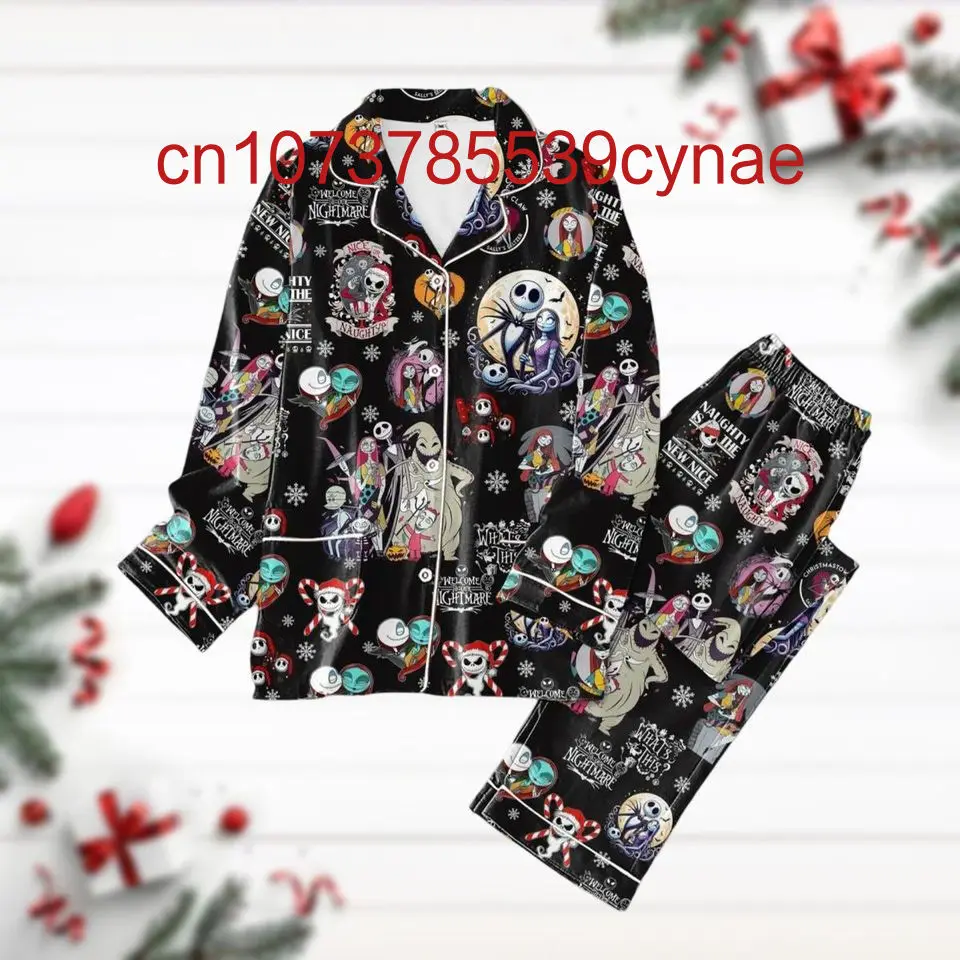 Новый пижамный комплект ChristmasOogie Boogie повседневная мужская и женская рубашка с