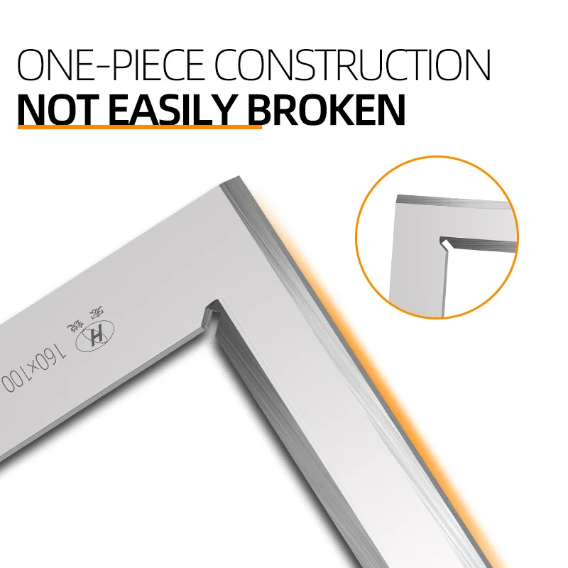 90-градусная квадратная линейка по краям ножа для столярника набор металлических