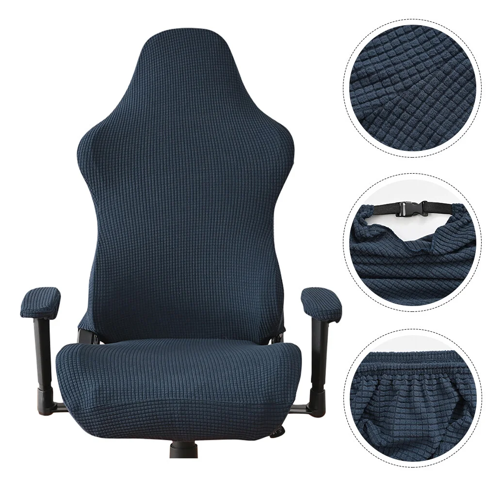 

Computer Pink Chair Covers Furniture Office Slipcover Stretch Sofa Room Slipcovers Armrest Seat Protector
