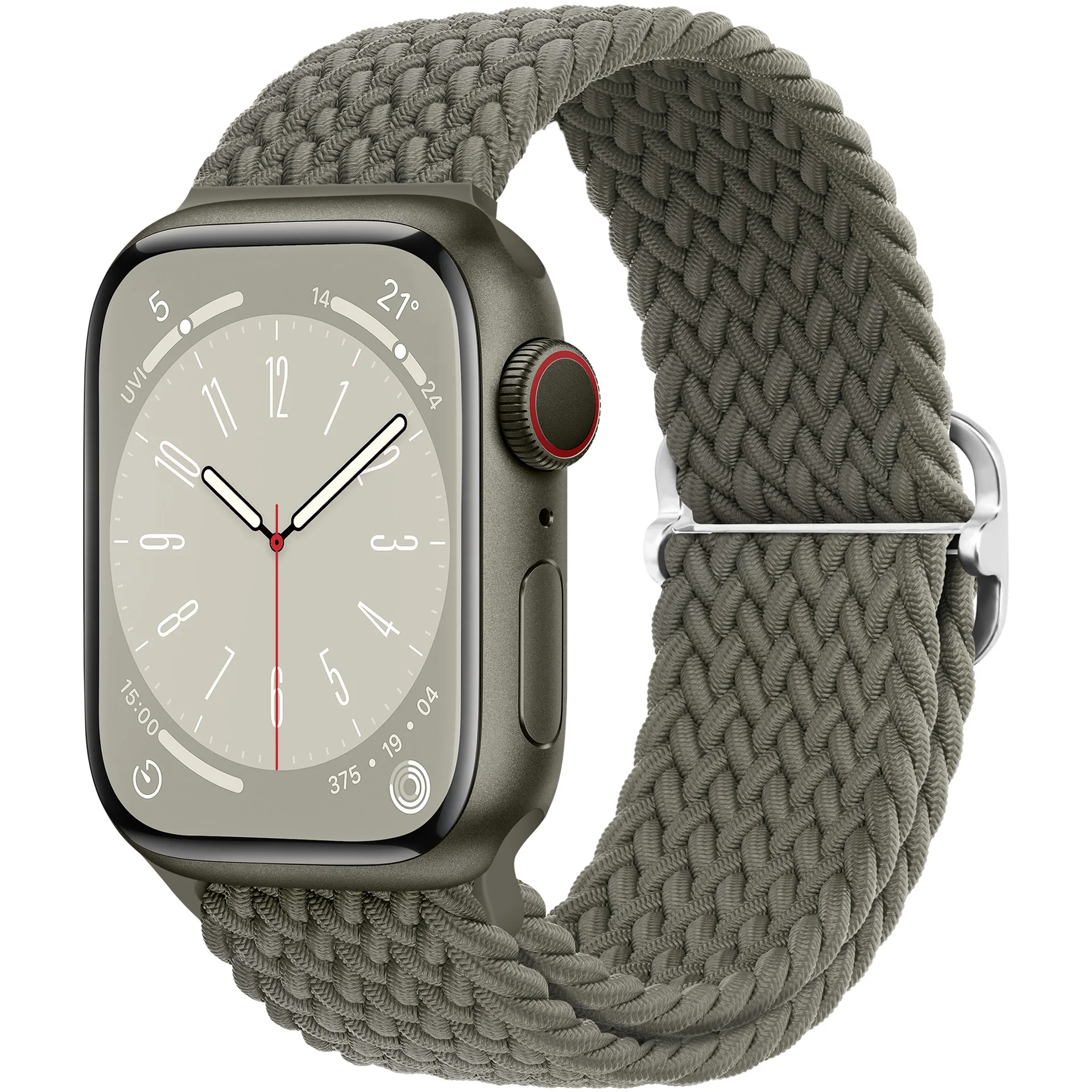 Woven Nylon Strap For Apple Watch Ultra Band 49mm 45mm Bracelet Correa for Iwatch Series 7 8 3 5 SE 6 44 40 41 42 38mm Wristband