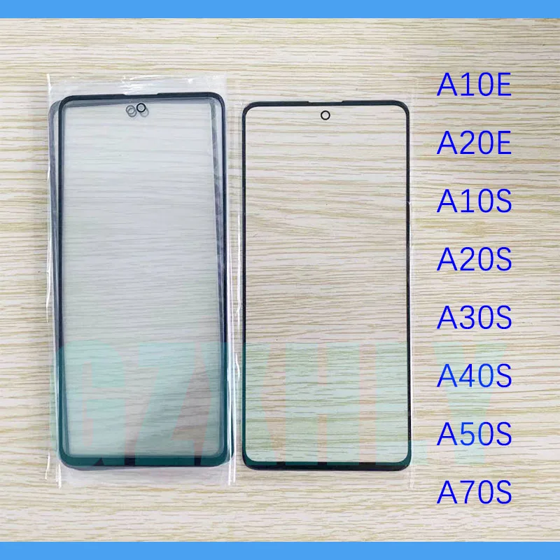 

10Pcs/Lot For Samsung Galaxy A10E A20E A10S A20S A30S A40S A50S A70S Touch Screen Front Glass Panel LCD Outer Lens Glass