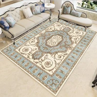 hot sale modern soft persian carpets for living room anti slip antifouling area rug for bedroom parlor floor mat