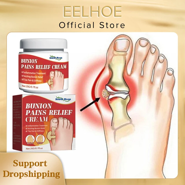 Bunion Relief Cream Toe Joint Valgus Corrector Cream Treat Gout Limb Stiffness Arthritis Thumb Pain Anti-inflammatory Ointments 1