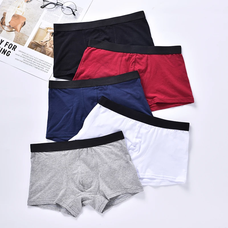 

Мужское нижнее белье, мужские трусы, сексуальные трусы, хлопковые Молодежные дышащие спортивные Однотонные трусы, удобные шорты-боксеры, мужские мягкие шорты