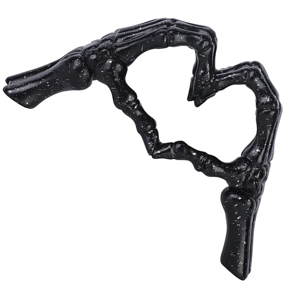 

Gesture Statue Hand Finger Sculpture Resin Heart Love Ornament Desk Decoration Home Wedding Bookshelf Ornaments Style Crafts