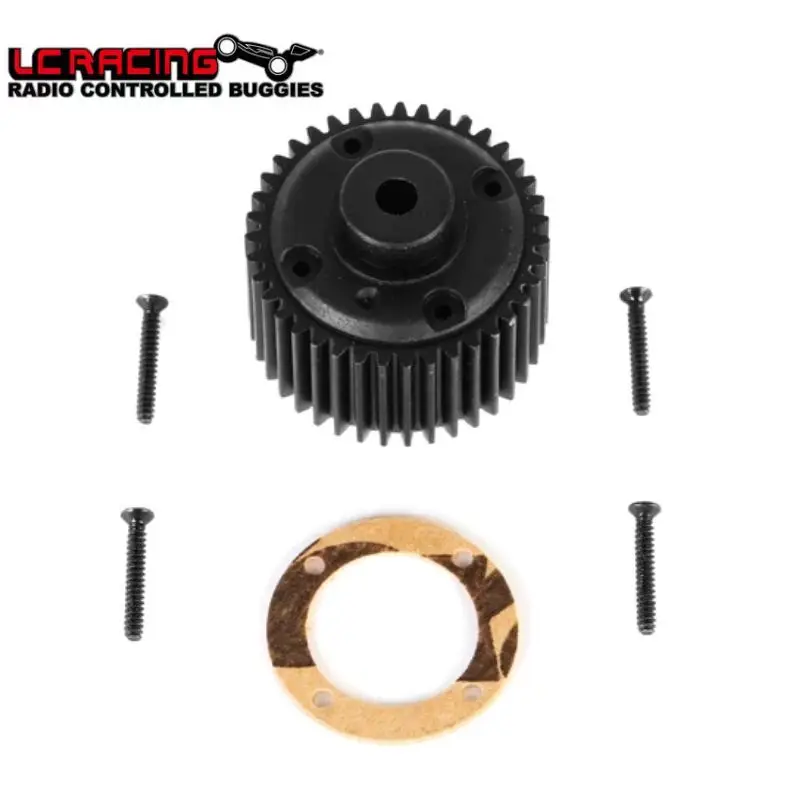 

LC RACING original accessory L5003 differential housing set is suitable for 1:14 BHC-1 RC off-road vehicles
