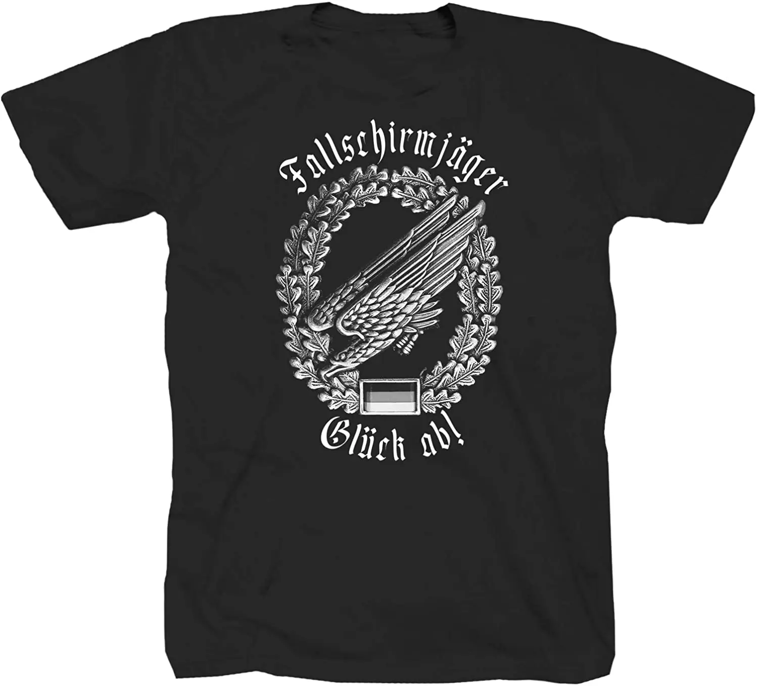 

German Armed Forces Bundeswehr Paratroopers T Shirt. High Quality Cotton, Breathable Top, Loose Casual T-shirt Sizes S-3XL