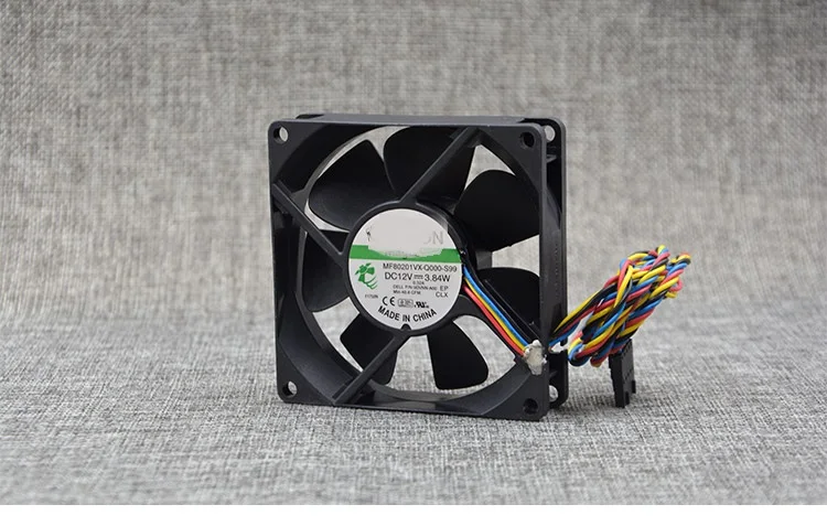 

New original MF80201VX-Q000-S99 12V 3.84W 4-wire 8020 8CM cooling fan