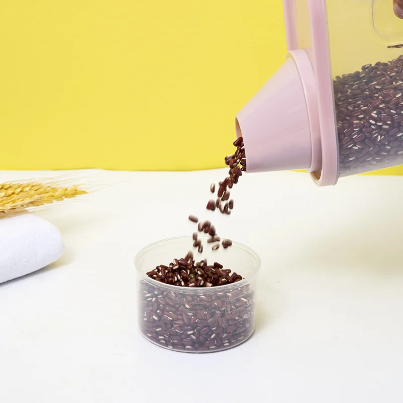 1 шт. прозрачная коробка для хранения продуктов влагостойкий бак кухонный