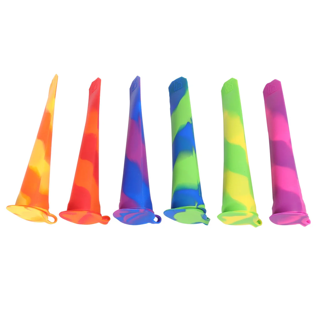 

6 Pcs Silicone Molds Ice Making Mold Silicone Popsicle Molds Kitchen Ice Mold Popsicles Molds Popsicle Making Mold Conjoined