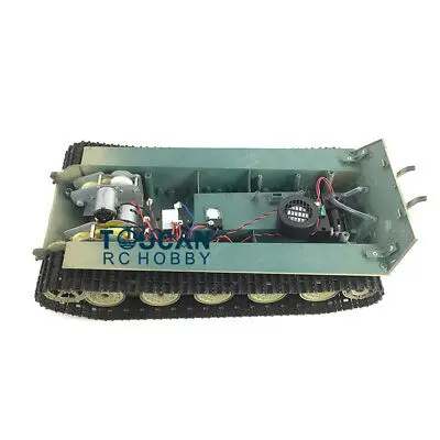 

1/16 Scale HENG LONG Spare Parts King Tiger RC Tank 3888A Toucan Chassis W/ Plastic Tracks Wheels TH00387-SMT8