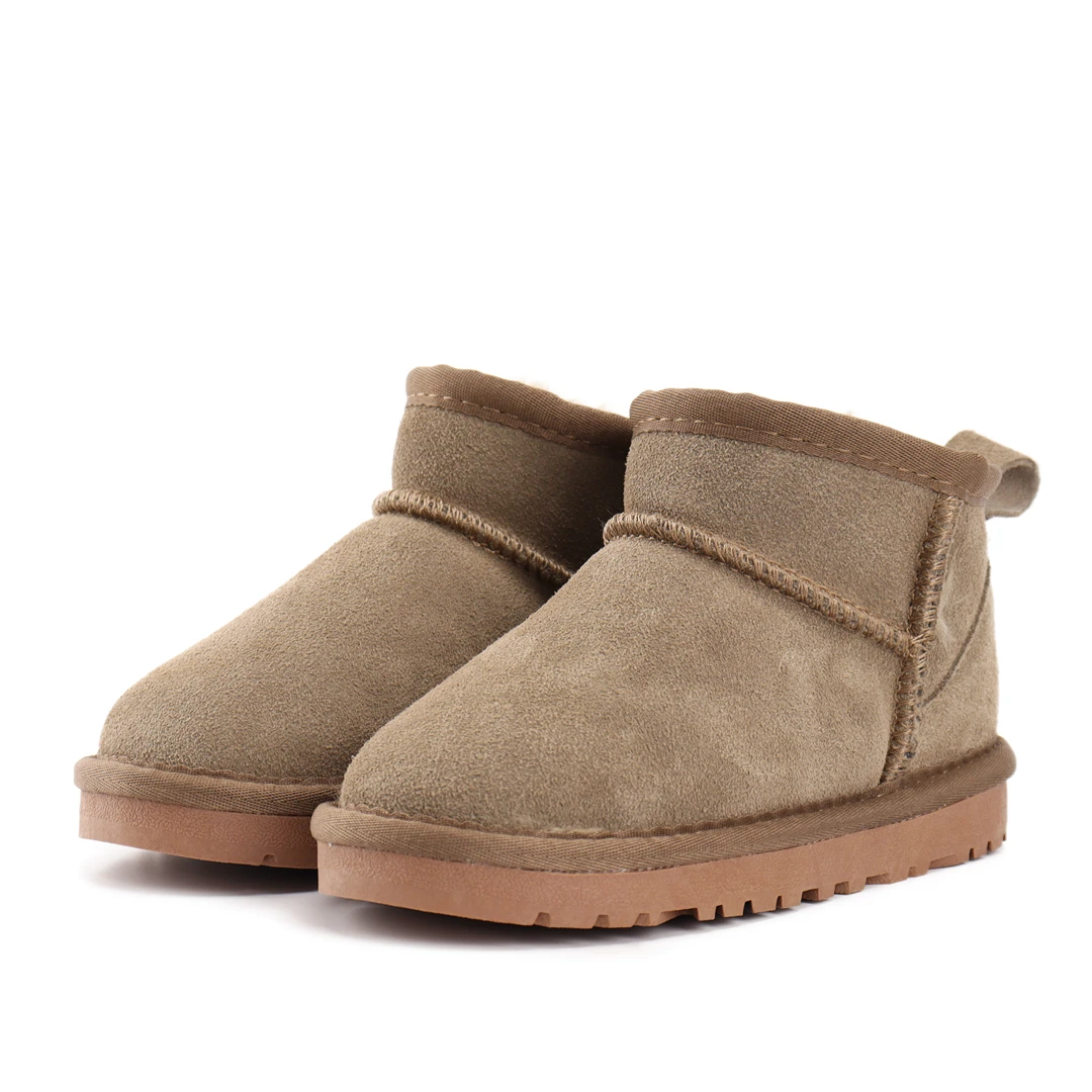 

Классические зимние ботинки Aobreugg 2023 для женщин, из овечьей шерсти
