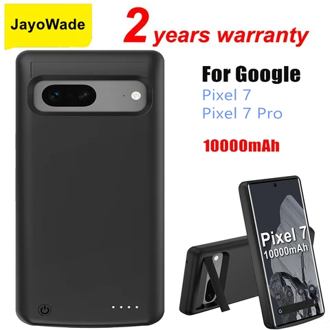 Аккумуляторная батарея JayoWade 10000 мАч, внешний аккумулятор для Google Pixel 7, чехол для телефона Pixel7 Pro, чехлы для зарядного устройства для Google Pixel 7 Pro