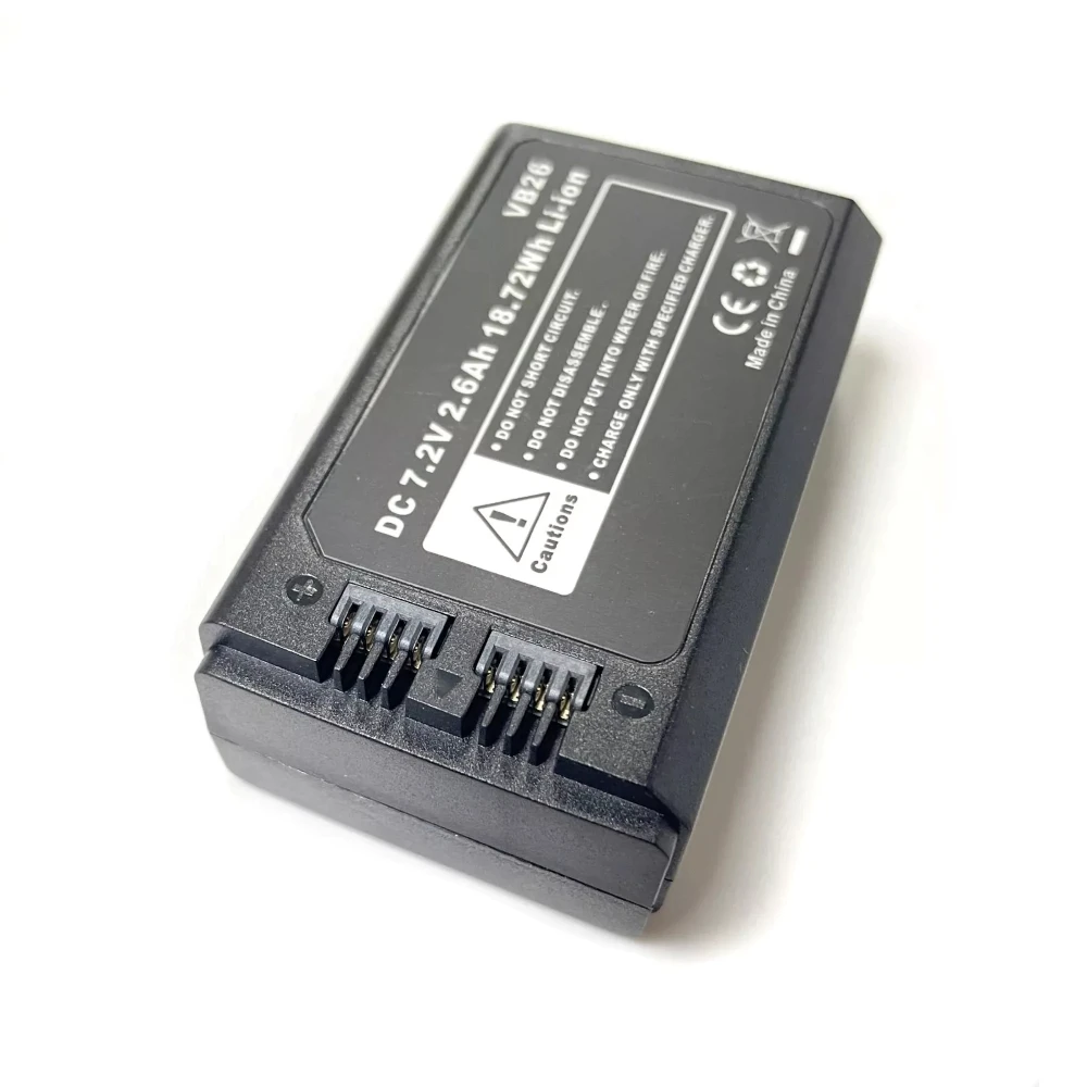Литий-ионный аккумулятор 7XINbox VB26 7 2 в 2600 Вт-ч мАч для вспышки Godox V1 V860III AD100PRO