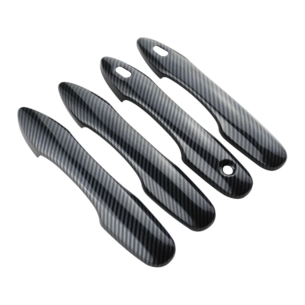 Фото Для Toyota Corolla Cross XG10 2021 2022 2023 2024 крышка дверной ручки декоративная наклейка 4 шт. отделка Стайлинг внешние аксессуары №5