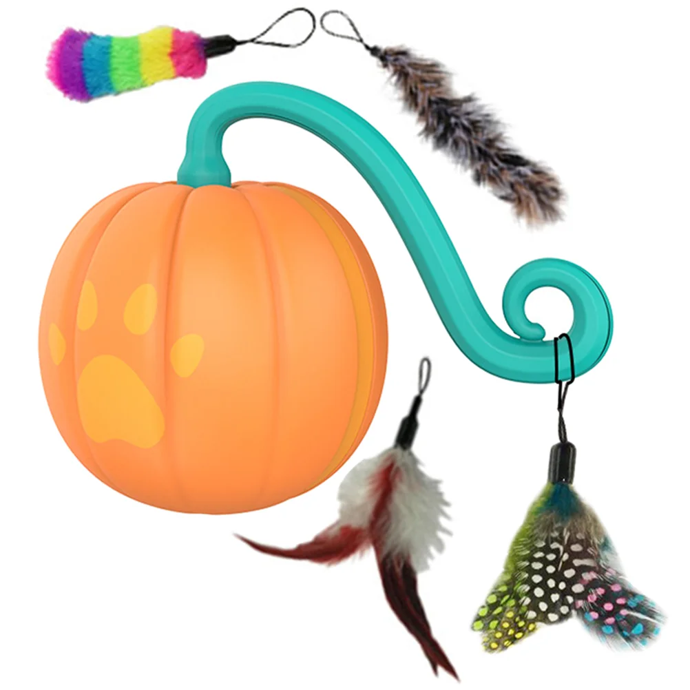 

1 Set Compact Interesting Portable Cat Balls Kitten Cat Plaything Kitten for Cat Home Daily Kitten