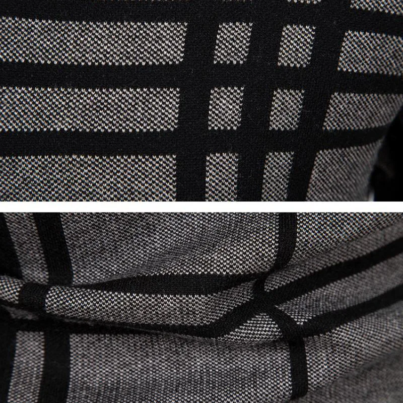 2022 New Fashion Cardigan Men's Knit Winter Coats Business Casual Jackets Male Tops Man Coat Size M-5Xl Knitwear 2 Colors