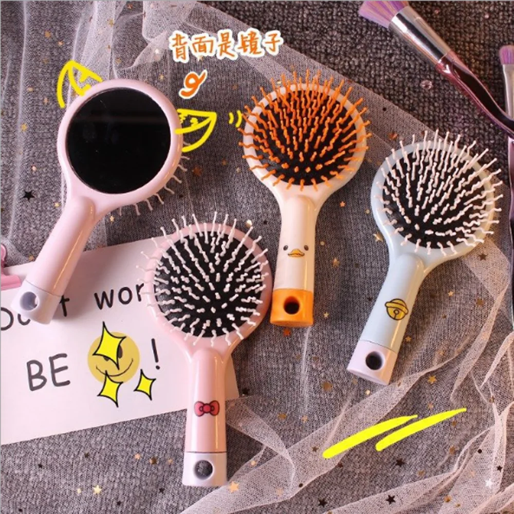 Расческа для волос с воздушной подушкой симпатичный мини-массажер головы щетка
