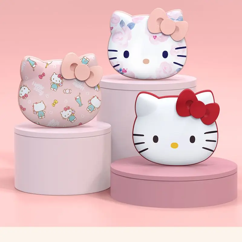 

Мультяшный Sanrio Hellokitty Kawaii теплая ручная Зарядка сокровище 2 в 1 модель милый Мини Kawaii 10000 мАч Портативная зарядка