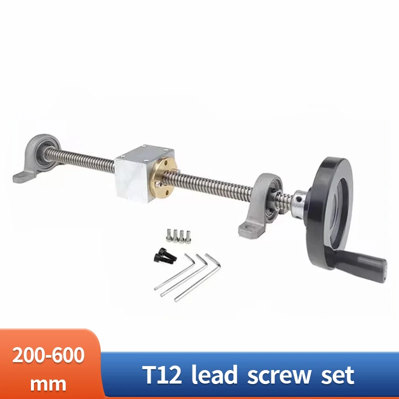 

Ходовой винт T12 12 мм нержавеющая сталь 250 300 400 500 мм
