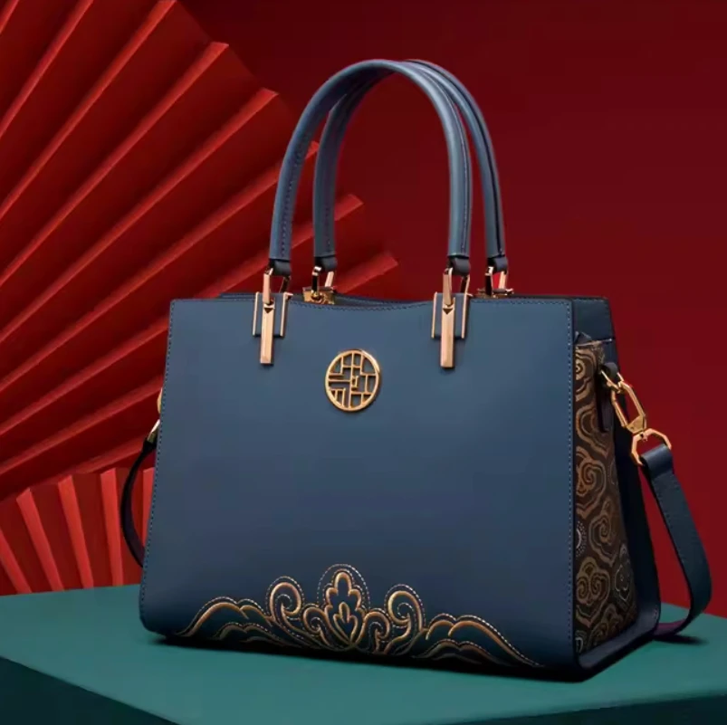 Женская сумка в китайском стиле ручной работы с вышивкой модная летняя через