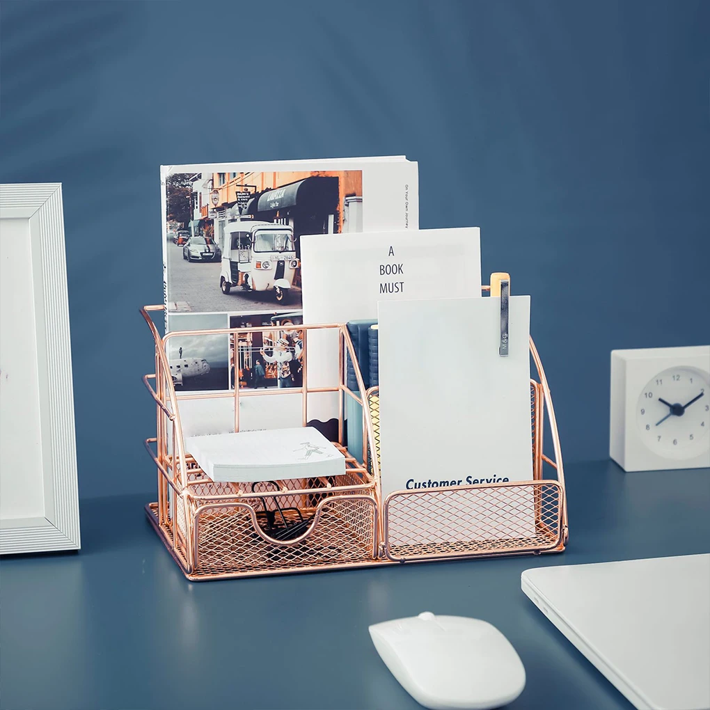 

Многофункциональный и прочный держатель для карандашей Rosegold, офисные принадлежности, практичные канцелярские принадлежности