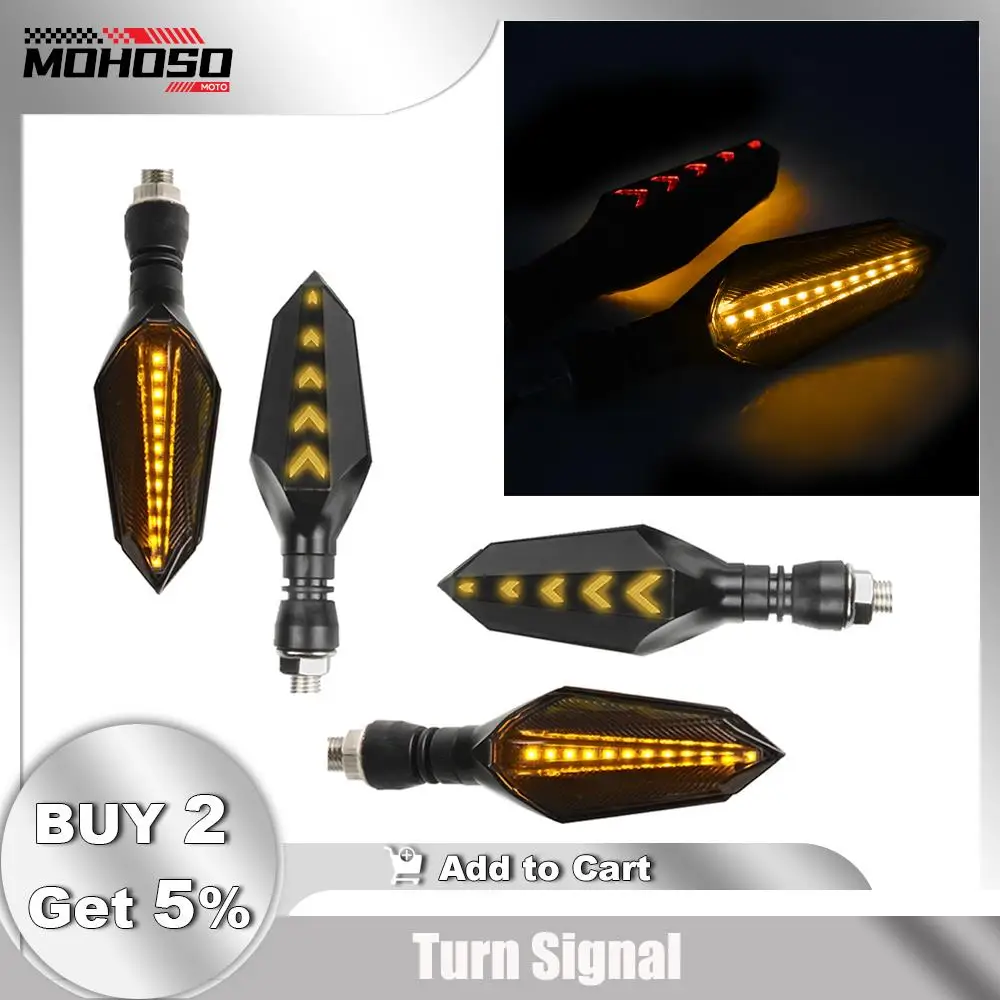 

FOR YAMAHA MT 03 MT 07 MT07 FZ 07 FJ07 FJ 09 MT-10 FZ1 FAZER FZ6 FAZER FZ6R Motorcycle Turn Signal Light Flashing 12 LED lights