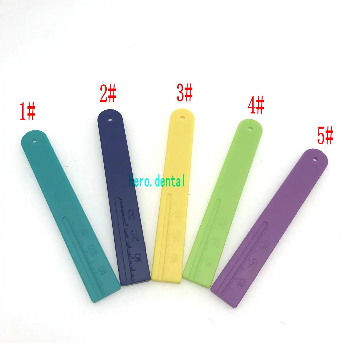 

1pc Endodontic Span Measure Dental Scale Gutta Percha Point Ruler