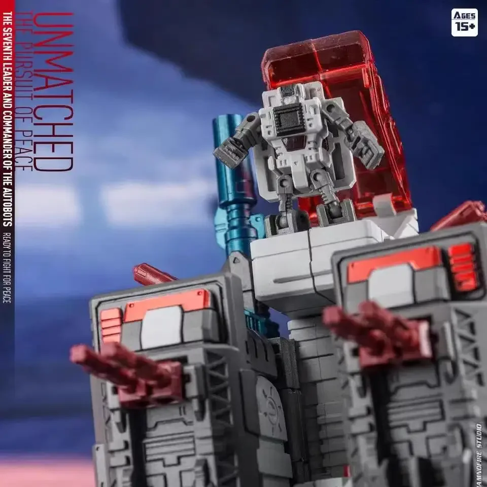В НАЛИЧИИ Трансформация ZETA TOYS EX-09 EX09 Fortress Maximus MATELLIC EDITION Фигурка Коллекция роботов
