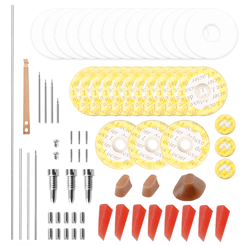 10 Piece Set Repair Parts Kit Special Repair Tool For Flute Woodwind Instrument Repair Parts Flute Tools