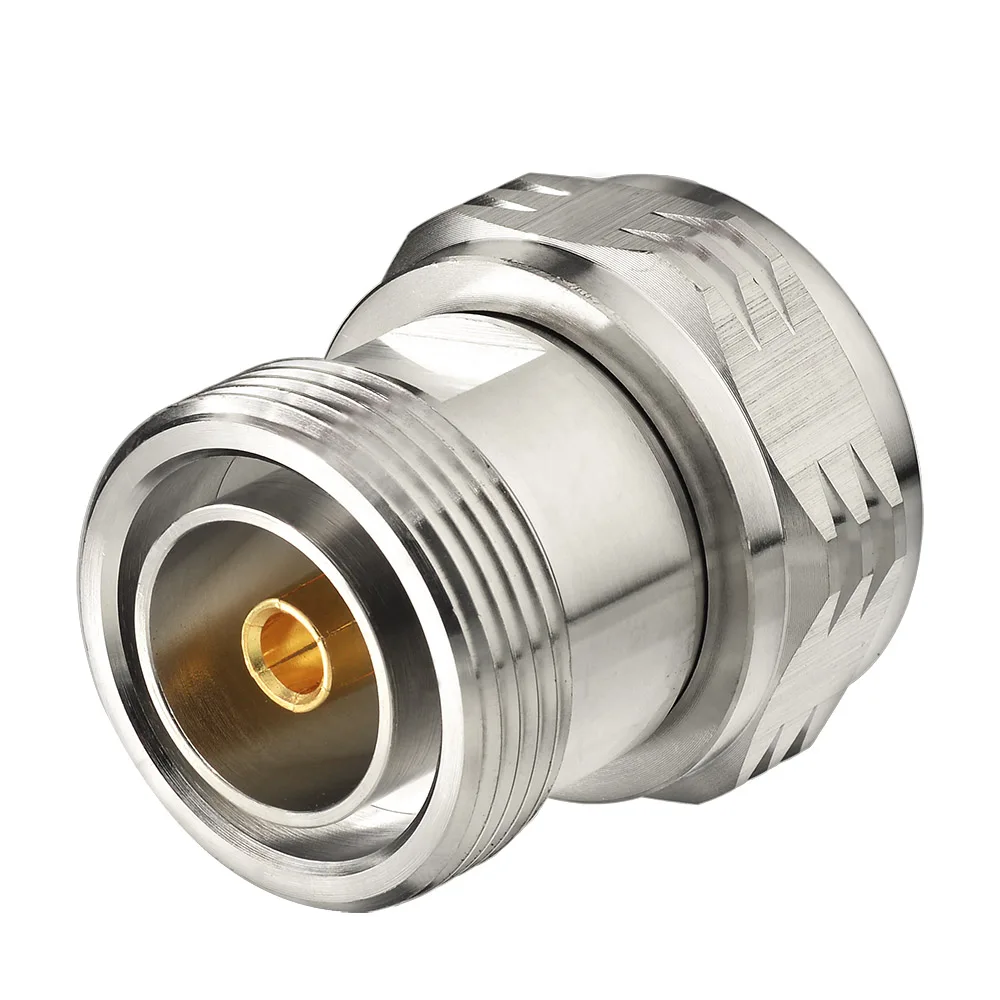 Superbat 7/16 Din Adapter Male to Female Straight RF Coaxial Connector