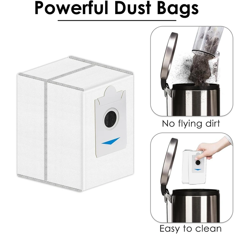 Сменные мешки для пыли робота ECOVACS DEEBOT T30S/X2 Omni/X2 Pro/X2/X5 Omni слой фильтра с вакуумным