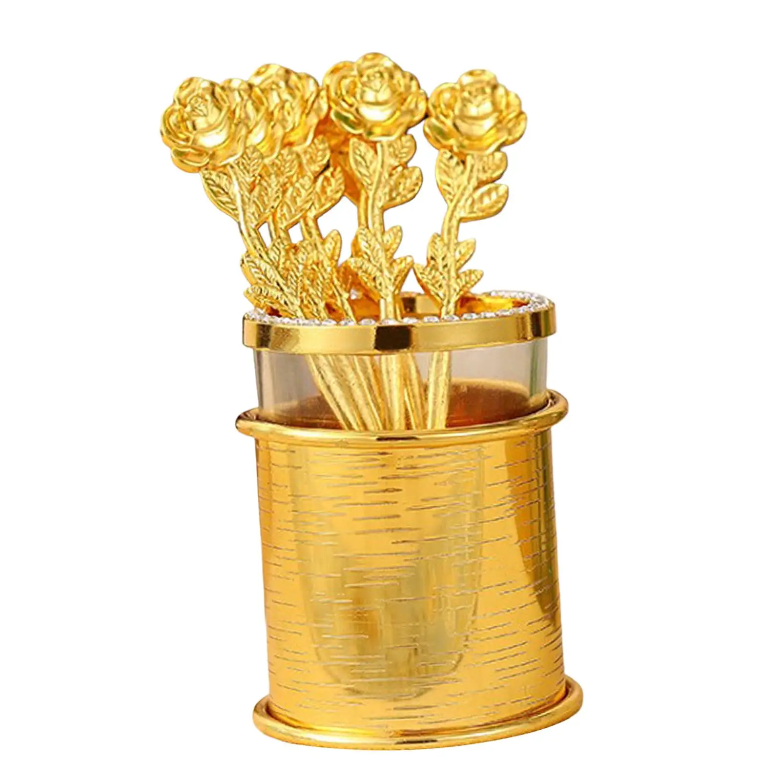 

coffee Spoon Holder with Dessert Spoons Dessert Fork Dinnerware for Coffee, Stirring, Ice Cream, ,