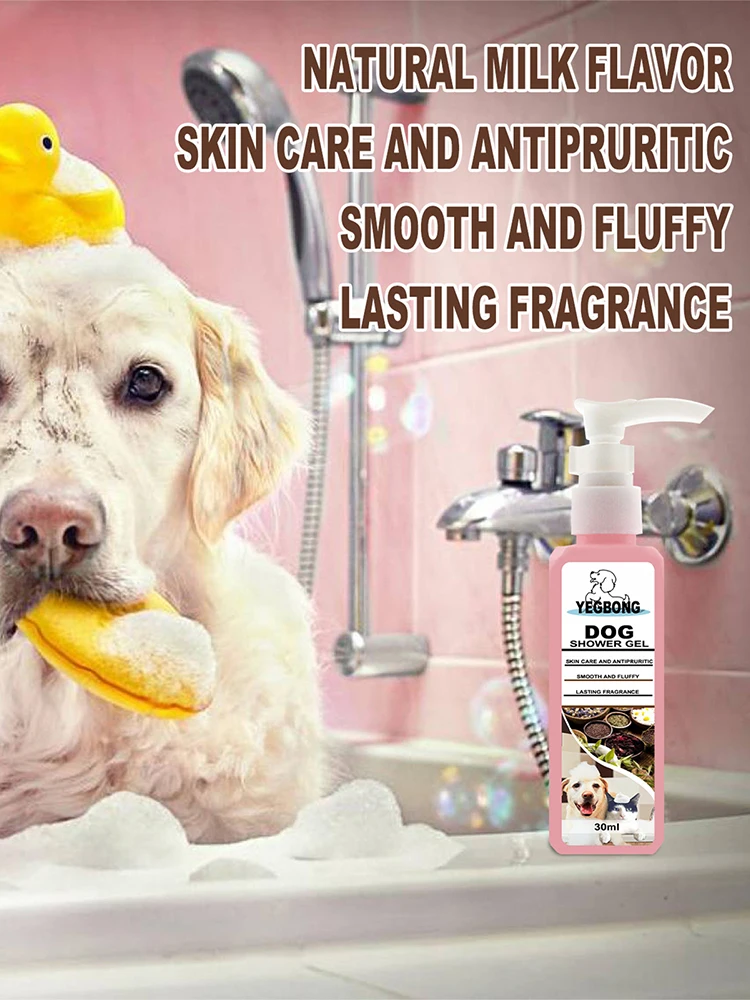 

Puppy Shampoo 30ml Dog Grooming Shampoo Products For Smelly Dogs Dog Shampoo & Conditioner Portable Pet Bath Fragrance Dog