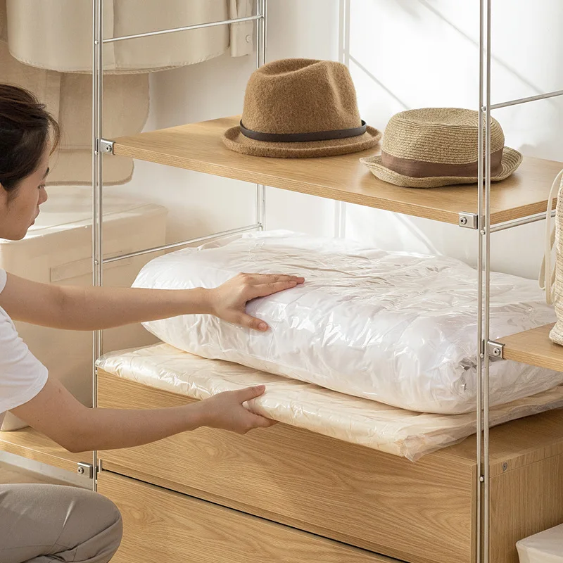 

1pc Travel Storage Bag for Clothes Portable Underwear Organzier PE Waterproof Toiletry Bag Transparent Travel Luggage Organizer