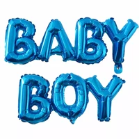 6030cm baby shower gold foil balloons its a boy girl baby shower gender reveal party decorations supplies