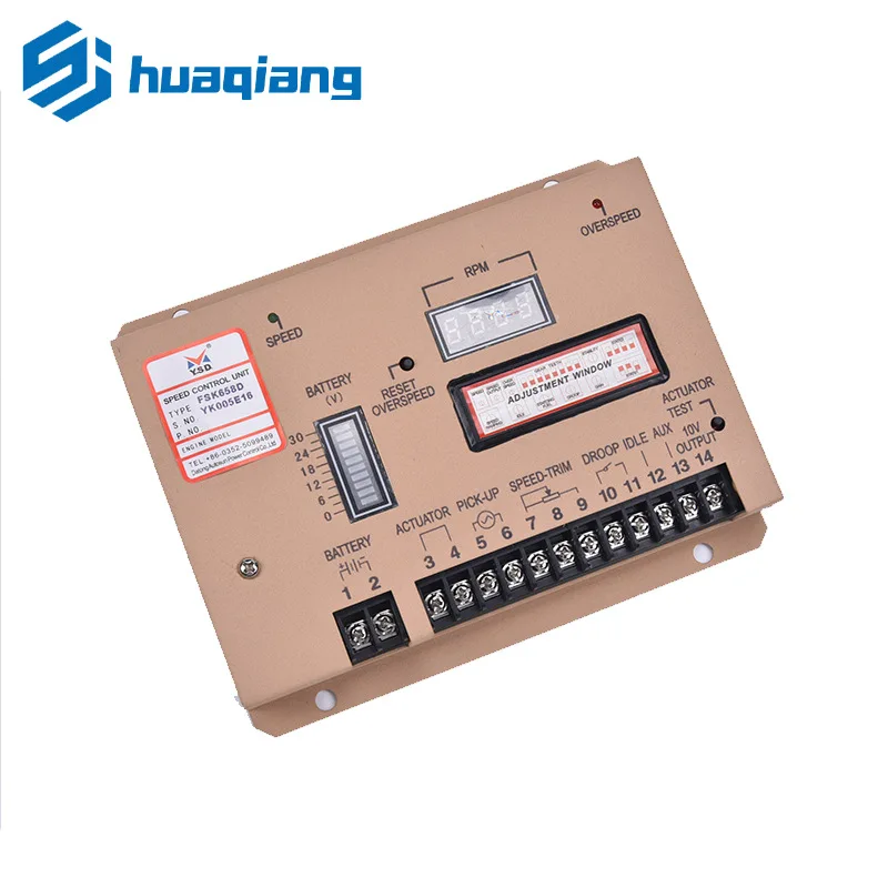 Фото Для дизельного генератора Yunsida FSK658D FSK668D: плата ESC, регулятор скорости, плата управления скоростью. №2