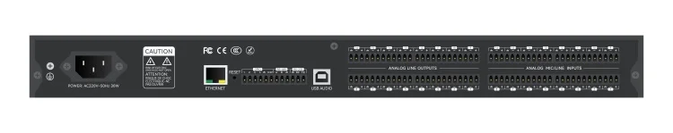 Фото Цифровой аудиопроцессор USB 16 входов/16 выходов, стереомикшерная консоль для удаленных конференций, аудиоматричное устройство №3
