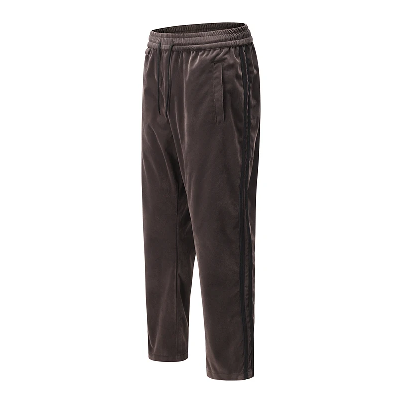 

Брюки-Джоггеры мужские и женские в полоску, повседневные однотонные свободные джоггеры с боковой молнией на щиколотке, в ретро стиле, уличн...