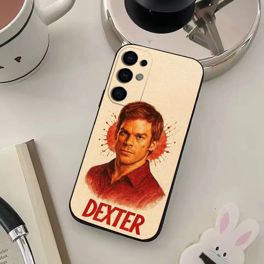 Фото Чехол для телефона D-Dexter M-Morgan для Samsung S25, S24, S21, S22, S23, S30, Ultra, S20, Plus, Fe, Lite, мягкий черный чехол №3