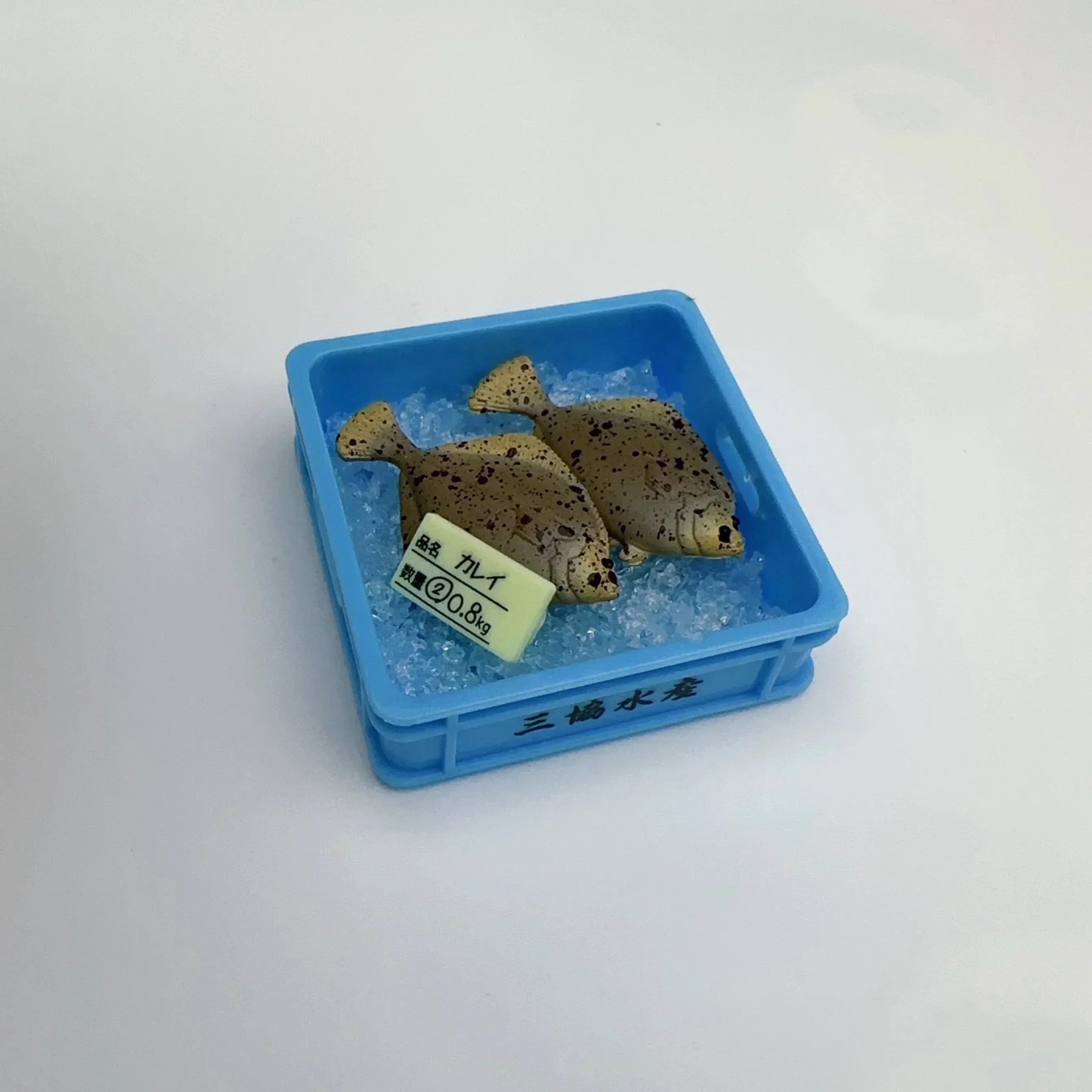 Капсульная игрушка еда рынок корзина морепродукты рыба потерятель краба