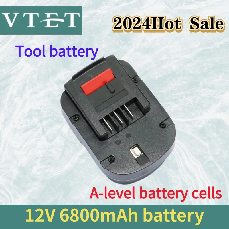 Аккумуляторная батарея для дрели Black &amp Decker HP12K HP12 A12EX FSB12 FS120B A1712 12 В 6800 мАч