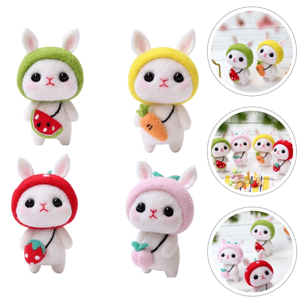 

Felting Needle Kits Kit Diy Supplies Crafts Wooltools Felt Starter Set Animal Accessories Materialanimals Adults Japanese