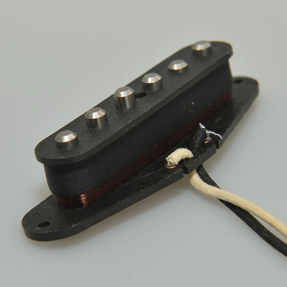 Винтажные 60s SSS Одиночная катушка ручная обмотка Alnico 5 гитарные звукосниматели